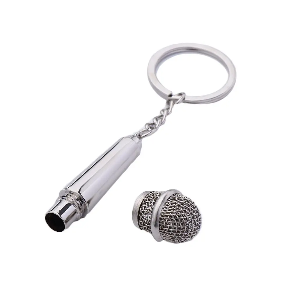 Bag Charm Music Lover Silver Color Microphone Pendant Microphone Key Ring Microphone Keychain Simulation Microphone Keyring
Bag Charm Music Lover Silver Color Microphone Pendant Microphone Key Ring Microphone Keychain Simulation Microphone Keyring