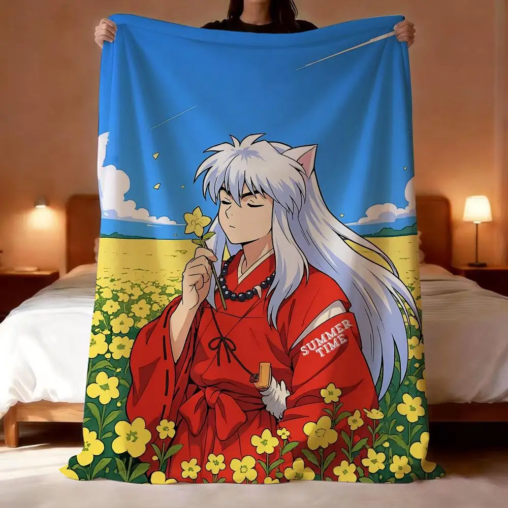 Comics Inuyasha Throw Lightweight 240g Flannel Blanket Soft Skin-friendly for Summer Cooling
Comics Inuyasha Throw Lightweight 240g Flannel Blanket Soft Skin-friendly for Summer Cooling