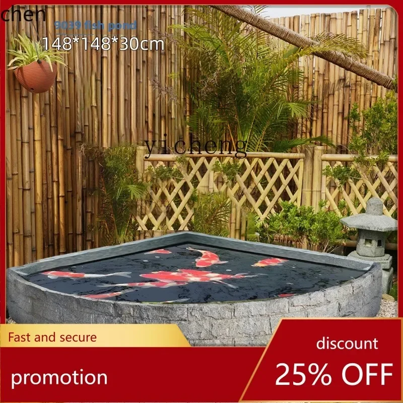 HXL Outdoor Courtyard Fish Pond Rockery Water Flow Fountain Fan-shaped Fish Tank Landscaping Ornament
HXL Outdoor Courtyard Fish Pond Rockery Water Flow Fountain Fan-shaped Fish Tank Landscaping Ornament