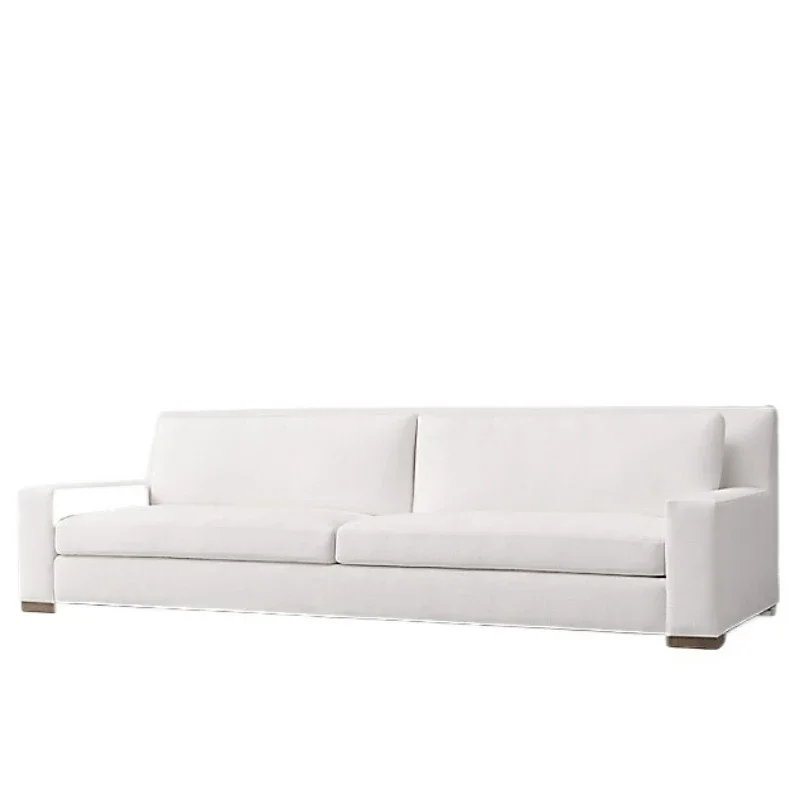 Modern minimalist light luxury e****mical cotton and linen fabric double sofa French retro solid wood adult
Modern minimalist light luxury e****mical cotton and linen fabric double sofa French retro solid wood adult