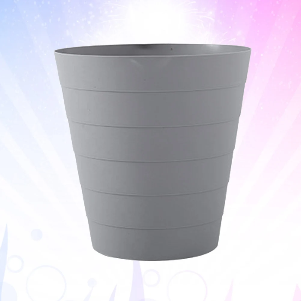 Recycling Bin Open Trash Can Creative Basket Household 's Room Grey Office 
Recycling Bin Open Trash Can Creative Basket Household 's Room Grey Office