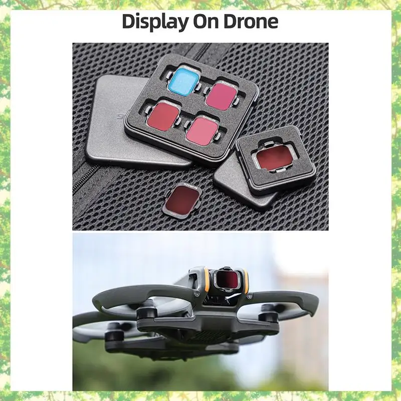 Smart-SUNNYLIFE MCUV+ND8+ND16+ND32+ND64+ND128 Filter Drone Filter For AVATA 2 Filter Crossfilter Filter Parts
Smart-SUNNYLIFE MCUV+ND8+ND16+ND32+ND64+ND128 Filter Drone Filter For AVATA 2 Filter Crossfilter Filter Parts