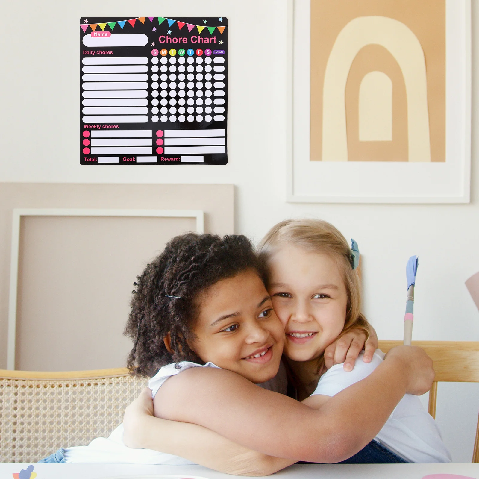 3 Pcs Magnetic Whiteboard Weekly Planner Kids Routine Chart for Home Chore Behavior Check Dry Erase Visual Schedule
3 Pcs Magnetic Whiteboard Weekly Planner Kids Routine Chart for Home Chore Behavior Check Dry Erase Visual Schedule