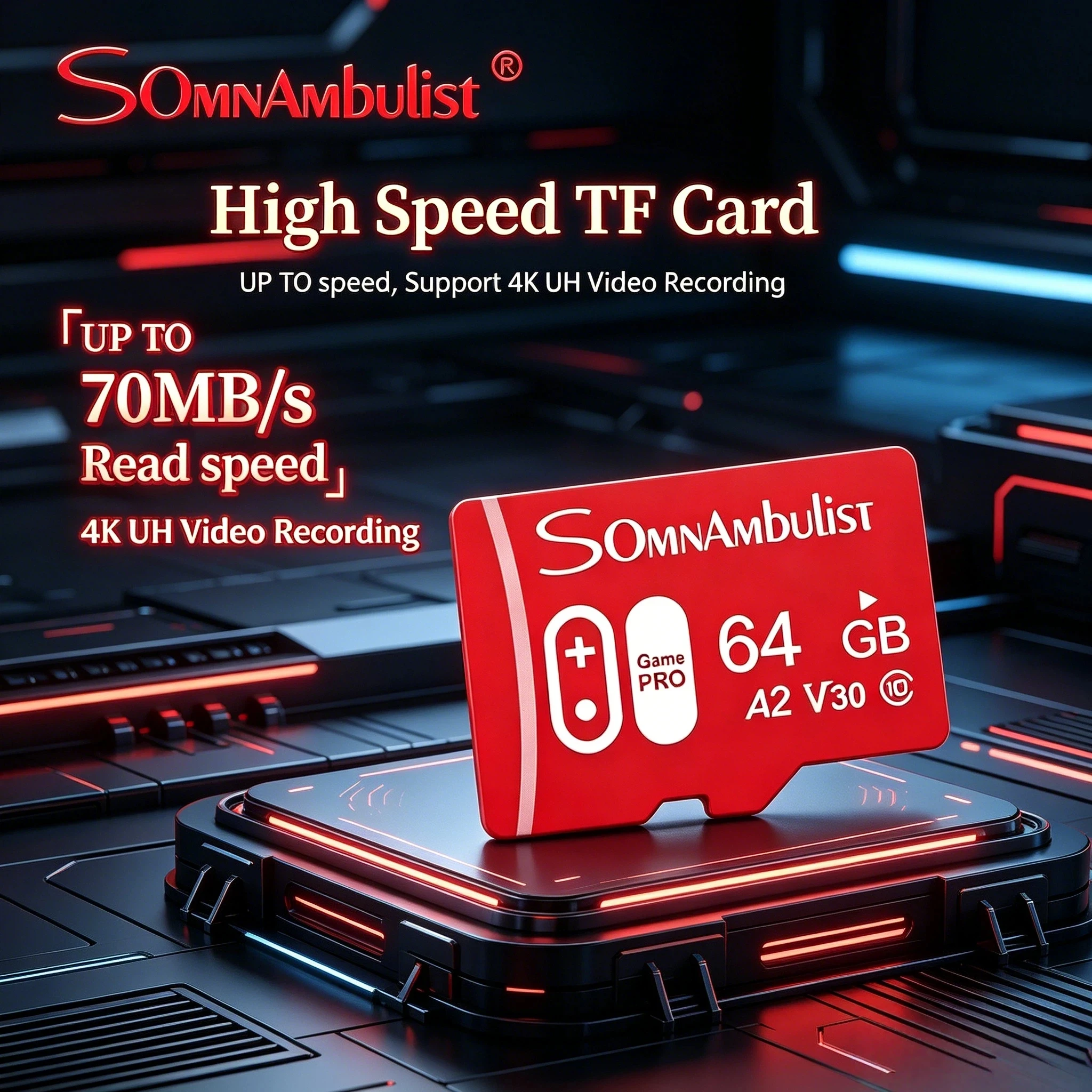 SomnAmbuList Micro TF SD Card 32GB 64GB High Speed Class 10 Real Capacity 128GB Mini SD Memory Card TF Card for Smartphone Max
SomnAmbuList Micro TF SD Card 32GB 64GB High Speed Class 10 Real Capacity 128GB Mini SD Memory Card TF Card for Smartphone Max