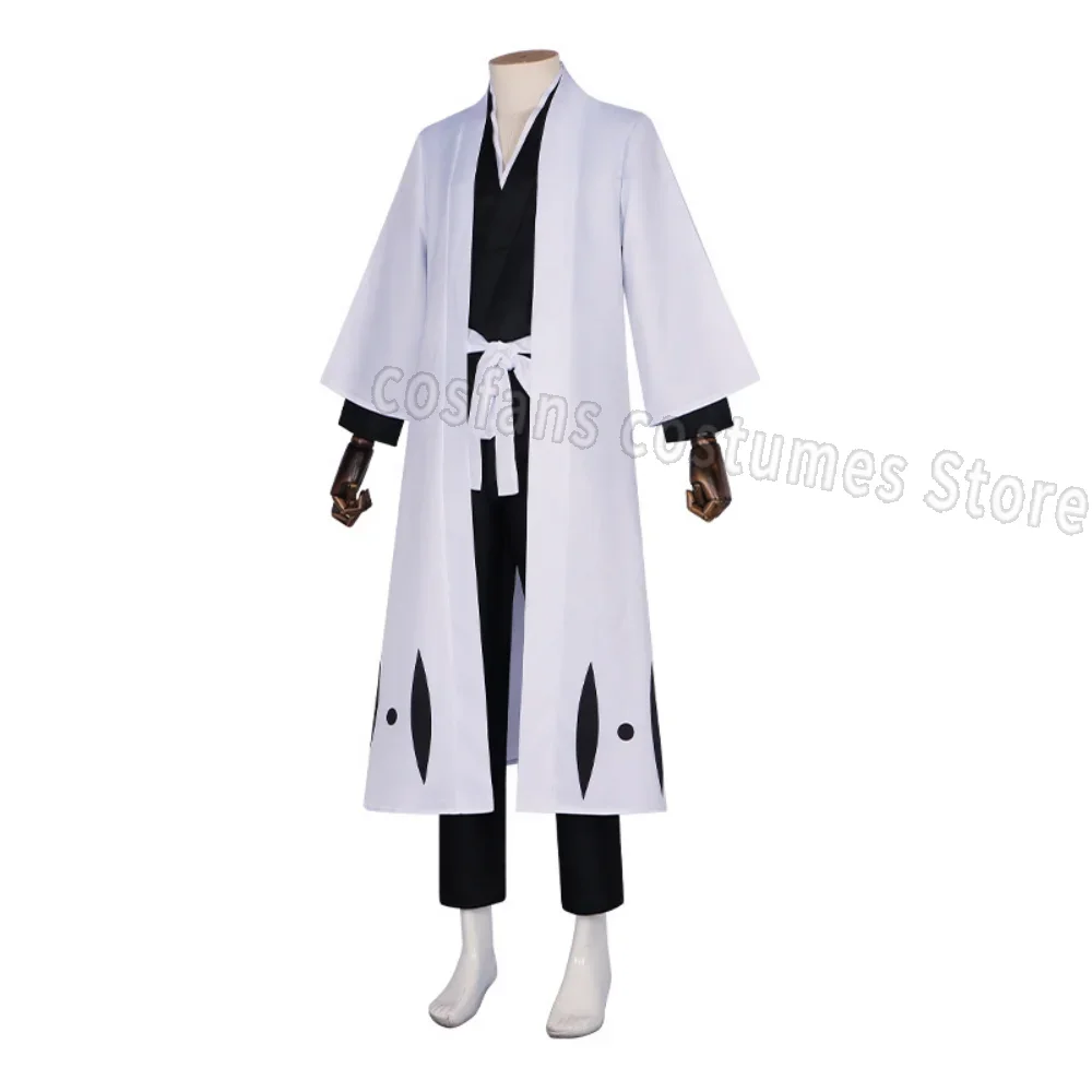 Death Aizen Sousuke Cosplay Costume Wig Bleach Cosplay Thousand Year Blood War Gotei 13 Team 5 Captain Robe Kimono Outfits Custo
Death Aizen Sousuke Cosplay Costume Wig Bleach Cosplay Thousand Year Blood War Gotei 13 Team 5 Captain Robe Kimono Outfits Custo
