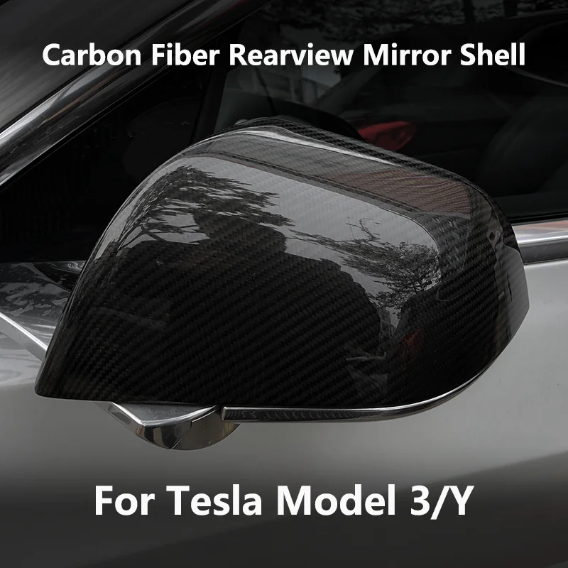 Real Carbon Fiber Rearview Mirror Cover for Tesla Model 3 Y Side Rearview Exterior Decor Modification 2017-2023 Dry Carbon
Real Carbon Fiber Rearview Mirror Cover for Tesla Model 3 Y Side Rearview Exterior Decor Modification 2017-2023 Dry Carbon