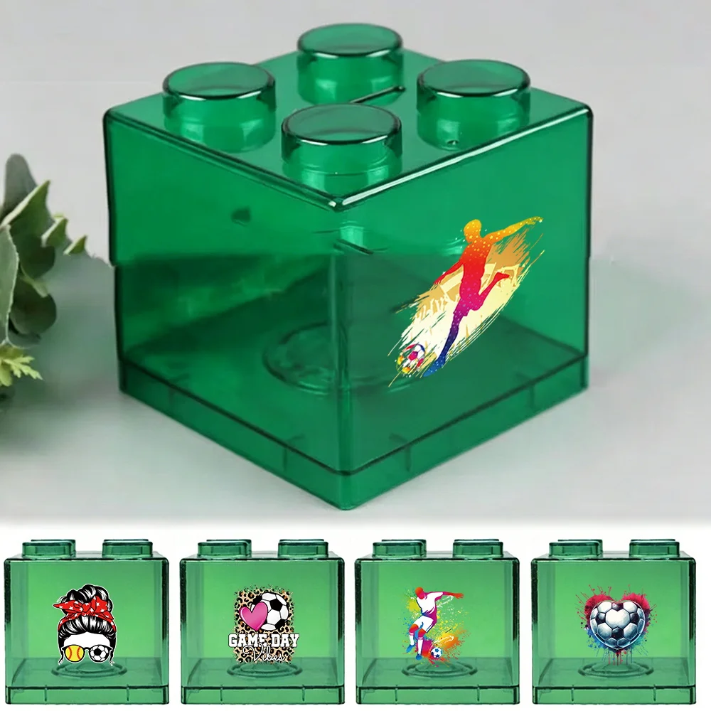 See Through Green Coin Bank Large Capacity Money Saving Jar For Coins Paper Cash Desktop Decor Gift Soccer Pattern
See Through Green Coin Bank Large Capacity Money Saving Jar For Coins Paper Cash Desktop Decor Gift Soccer Pattern