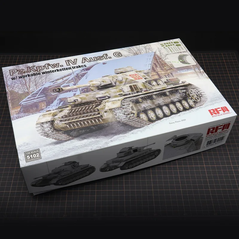 Наборы для сборки модели Ryefield 1/35 RM-5102 Panzerkampfwagen IV, средний танк с рабочими трюками для зимнего сада для игрушечной модели, хобби
Наборы для сборки модели Ryefield 1/35 RM-5102 Panzerkampfwagen IV, средний танк с рабочими трюками для зимнего сада для игрушечной модели, хобби