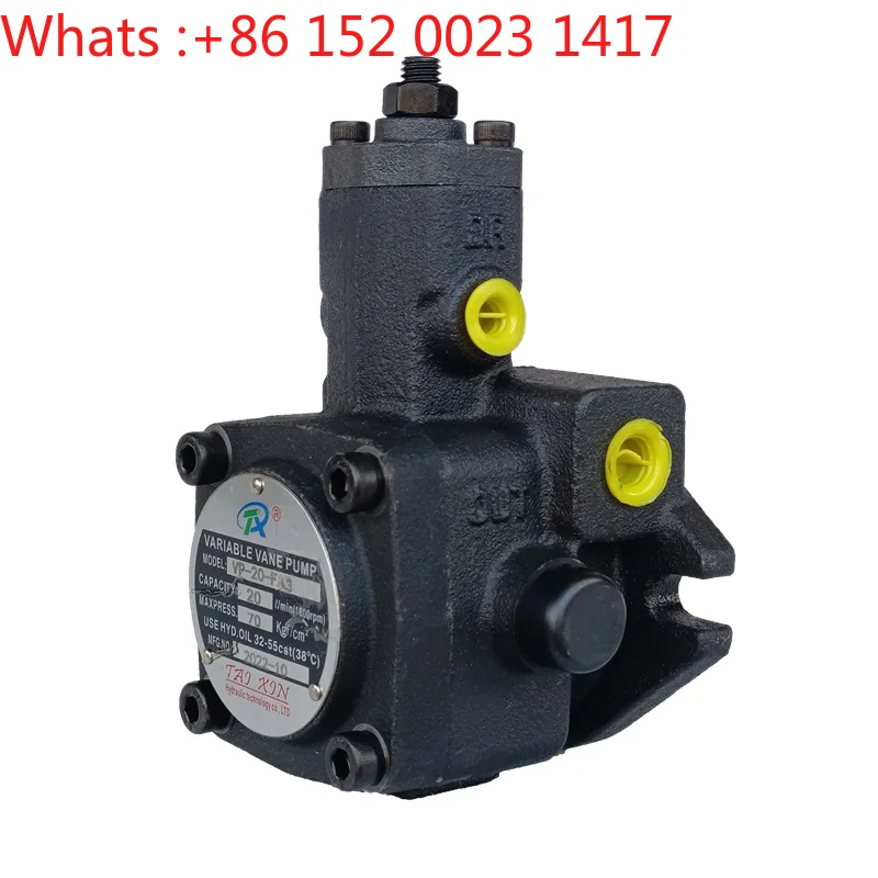 Hydraulic oil pump VP-20-FA3 variable vane pump hydraulic station pump head VP-12/15/30/40-FA
Hydraulic oil pump VP-20-FA3 variable vane pump hydraulic station pump head VP-12/15/30/40-FA