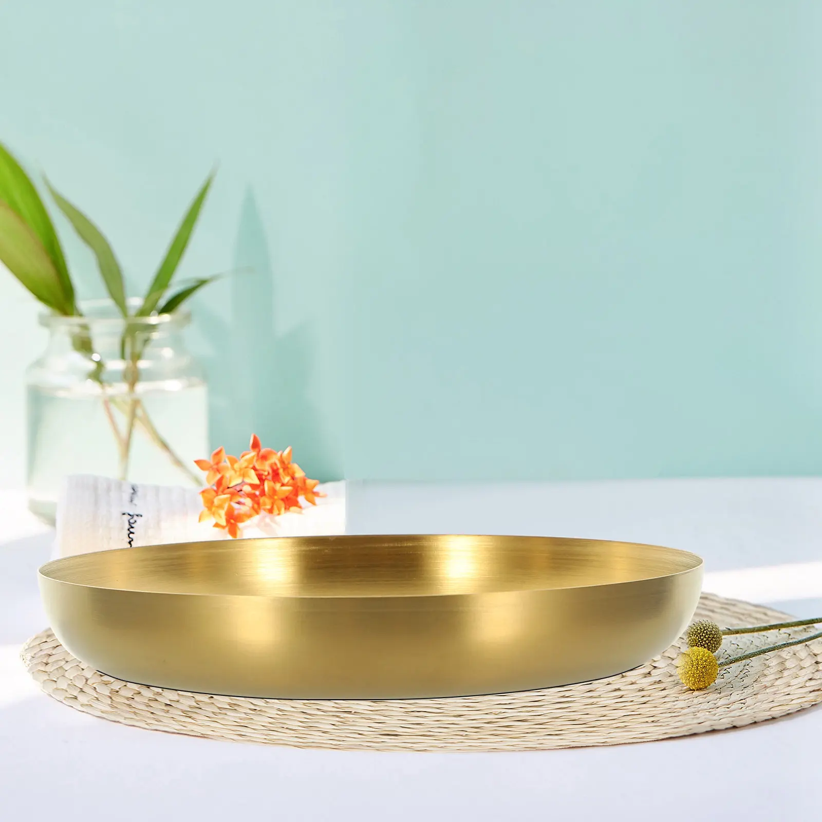 Stainless Steel Food Plate for Steak Dessert Snack Serving Tray Smooth Surface Easy Cleaning Suitable for Parties Weddings
Stainless Steel Food Plate for Steak Dessert Snack Serving Tray Smooth Surface Easy Cleaning Suitable for Parties Weddings