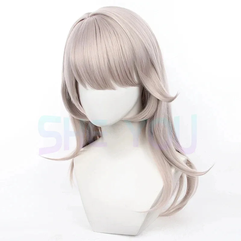 Сиси 2233Линетт Косплей Ударный парик детства Серые длинные волосы Головные уборы Лини Фонтейн Хэллоуин Вечеринка для женщин Ролевые игры Pro 
Сиси 2233Линетт Косплей Ударный парик детства Серые длинные волосы Головные уборы Лини Фонтейн Хэллоуин Вечеринка для женщин Ролевые игры Pro