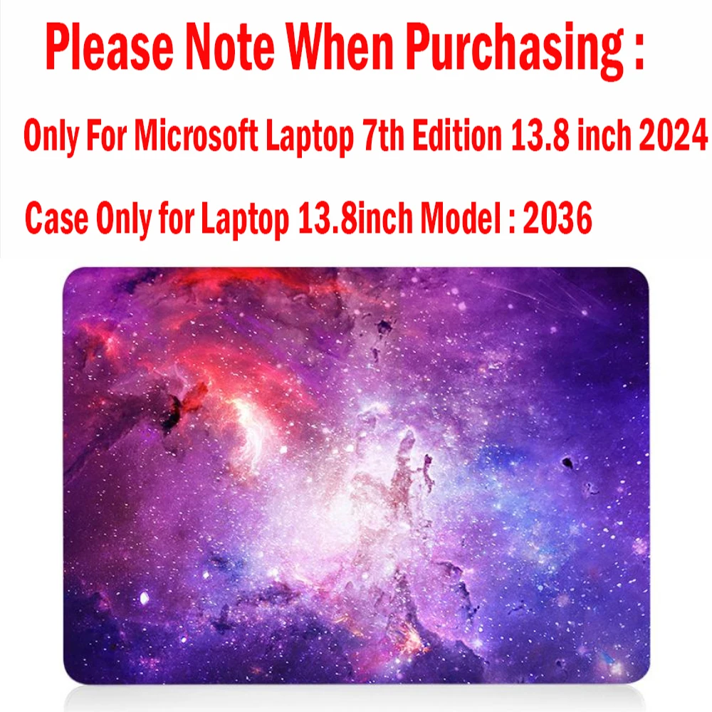 Laptop Case for Microsoft Surface Laptop 7th Edition 13.8 inch Model 2036 Protective Shell For Surface Laptop 7 13.8inch Case
Laptop Case for Microsoft Surface Laptop 7th Edition 13.8 inch Model 2036 Protective Shell For Surface Laptop 7 13.8inch Case
