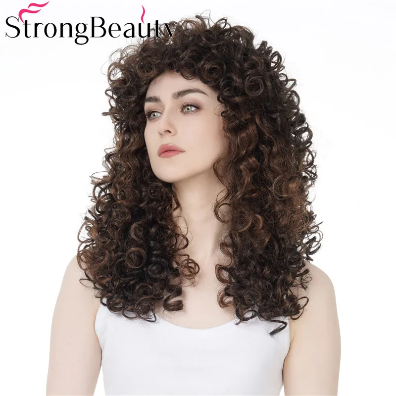 StrongBeauty Длинные вьющиеся синтетические парики Косплей Парики Женские волосы
StrongBeauty Длинные вьющиеся синтетические парики Косплей Парики Женские волосы