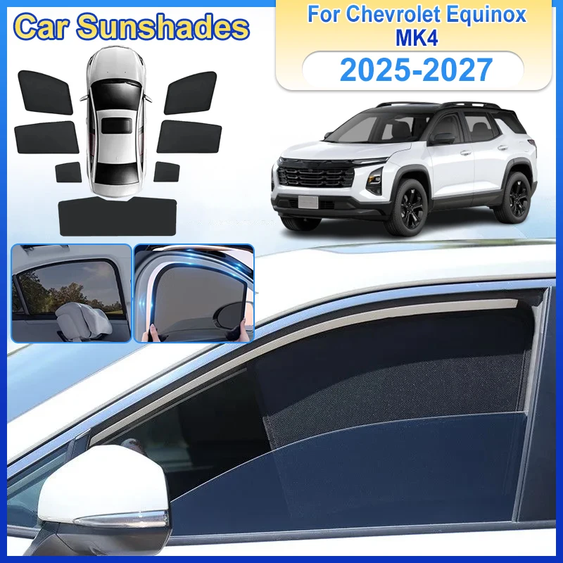 Car Mesh Shades For Chevrolet Equinox 2025-2027 MK4 Accessories Window Sunshades Sunscreen Privacy Curtains Sun Visor Auto Parts
Car Mesh Shades For Chevrolet Equinox 2025-2027 MK4 Accessories Window Sunshades Sunscreen Privacy Curtains Sun Visor Auto Parts