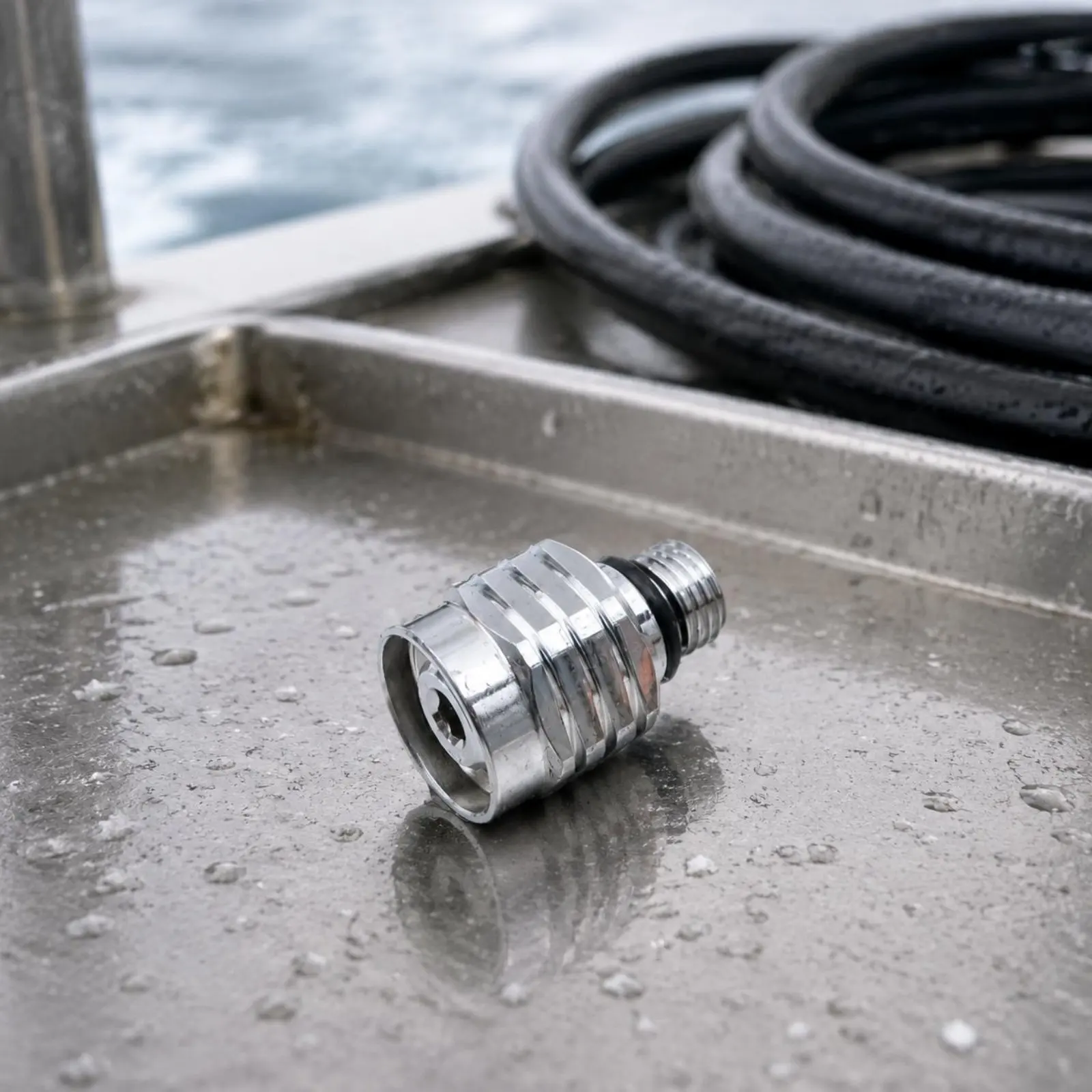 3/8-24 to 9/16-18 Adapter Compact Chrome Brass Diving Fitting Threaded Adaptor Secure Fit Female to Male Connector Leakclear
3/8-24 to 9/16-18 Adapter Compact Chrome Brass Diving Fitting Threaded Adaptor Secure Fit Female to Male Connector Leakclear