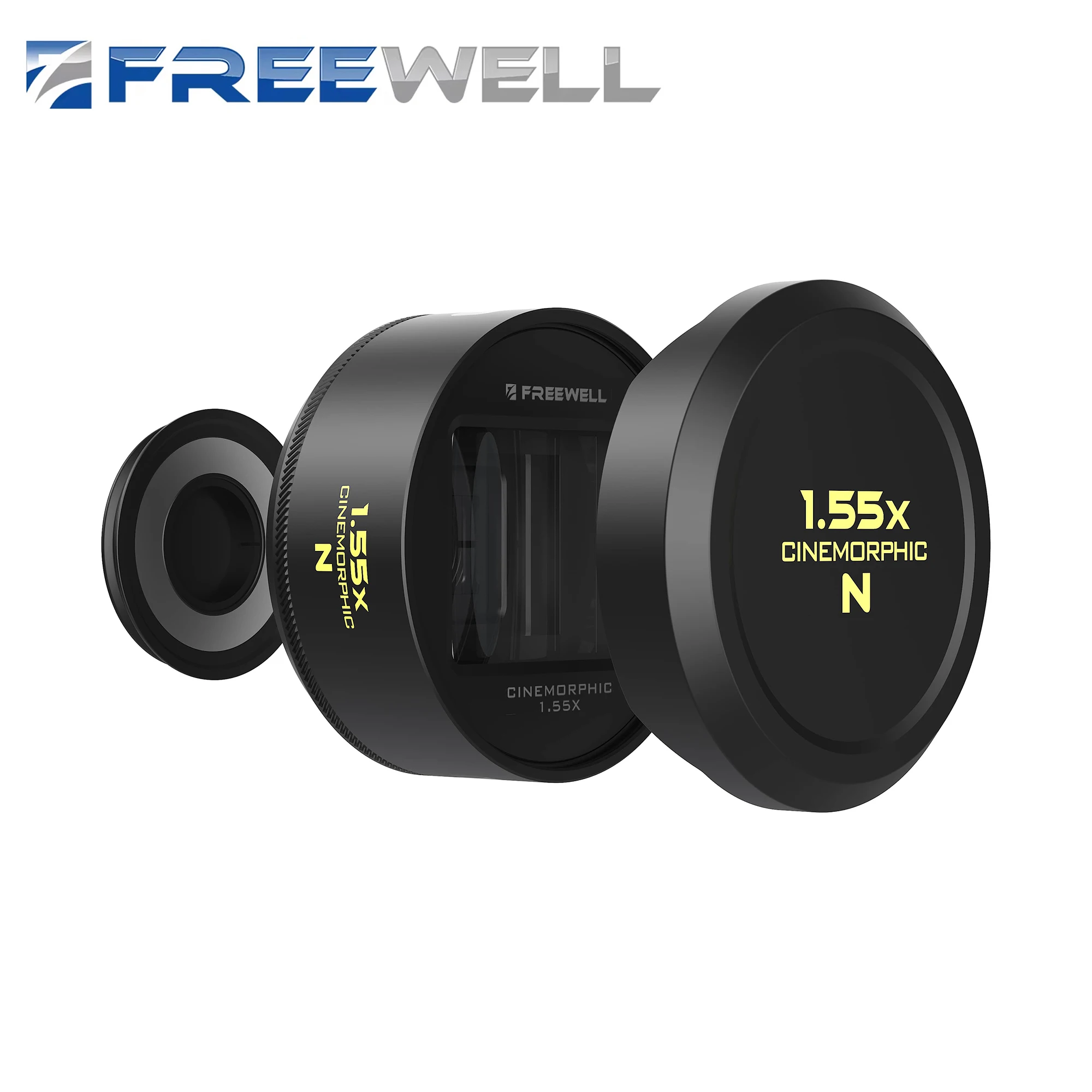 Freewell 1.55x Neutral Streak Anamorphic Lens Compatible with iPhone & Samsung 17mm Mount Phone Case,Movie Smooth Streak Effect
Freewell 1.55x Neutral Streak Anamorphic Lens Compatible with iPhone & Samsung 17mm Mount Phone Case,Movie Smooth Streak Effect