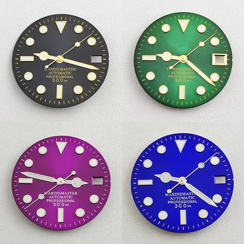 28.5mm NH35 Dial Watch Dial S Dial Green Luminous Suitable for NH35 NH36 Movement Watch Accessories Watch Repair Tool DIY
28.5mm NH35 Dial Watch Dial S Dial Green Luminous Suitable for NH35 NH36 Movement Watch Accessories Watch Repair Tool DIY