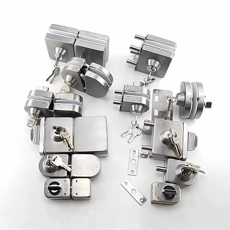 No Need for Drilling Stainless Steel Glass Door Lock U-lock Office Sliding Door Locks Single/double Door Hardware Lockset
No Need for Drilling Stainless Steel Glass Door Lock U-lock Office Sliding Door Locks Single/double Door Hardware Lockset