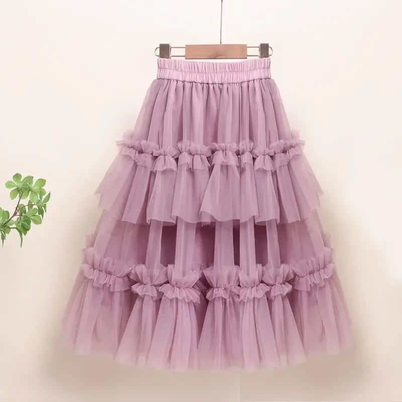 2025 Baby Girls Mesh Tutu Long Skirts Spring Autumn Summer Clothing Fashion Kids Birthday Princess Skirt Children Clothes
2025 Baby Girls Mesh Tutu Long Skirts Spring Autumn Summer Clothing Fashion Kids Birthday Princess Skirt Children Clothes