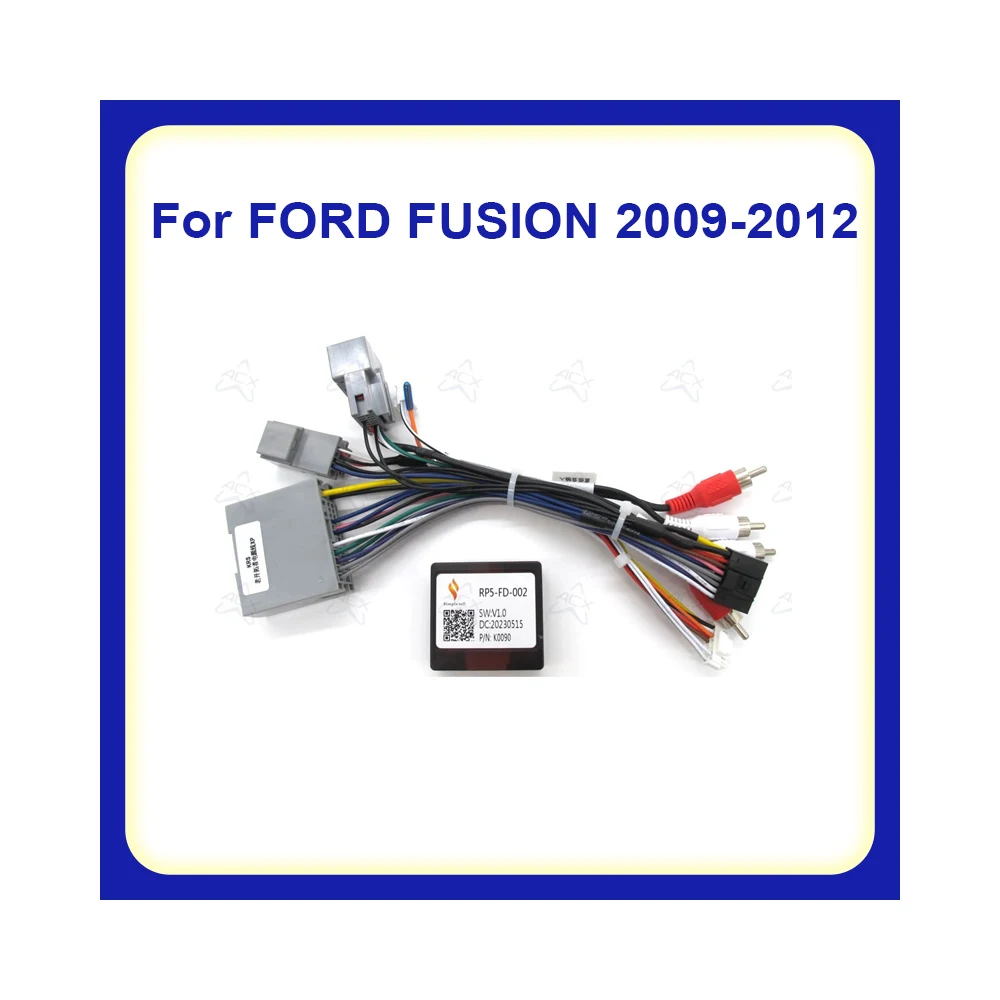 Автомобильная аудиосистема, проводные шлейки с can-шиной для FORD FUSION 2009-2012 2 Din Dash android, комплект кабелей MP5
Автомобильная аудиосистема, проводные шлейки с can-шиной для FORD FUSION 2009-2012 2 Din Dash android, комплект кабелей MP5
