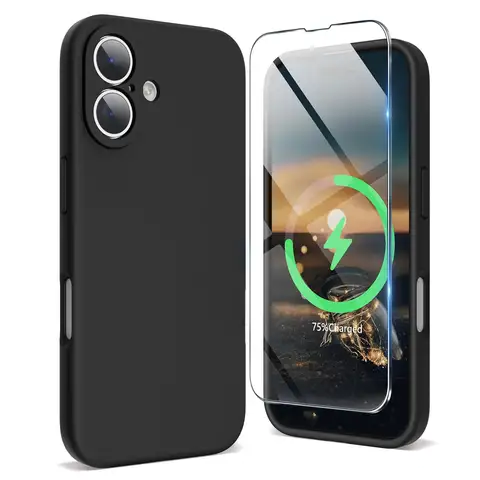 Klare Hülle für iPhone 16 15 14 13 12 11 Pro Max Mini x xr xs stoß feste weiche TPU-Stoßstange mit schmaler Abdeckung aus gehärtetem Glas