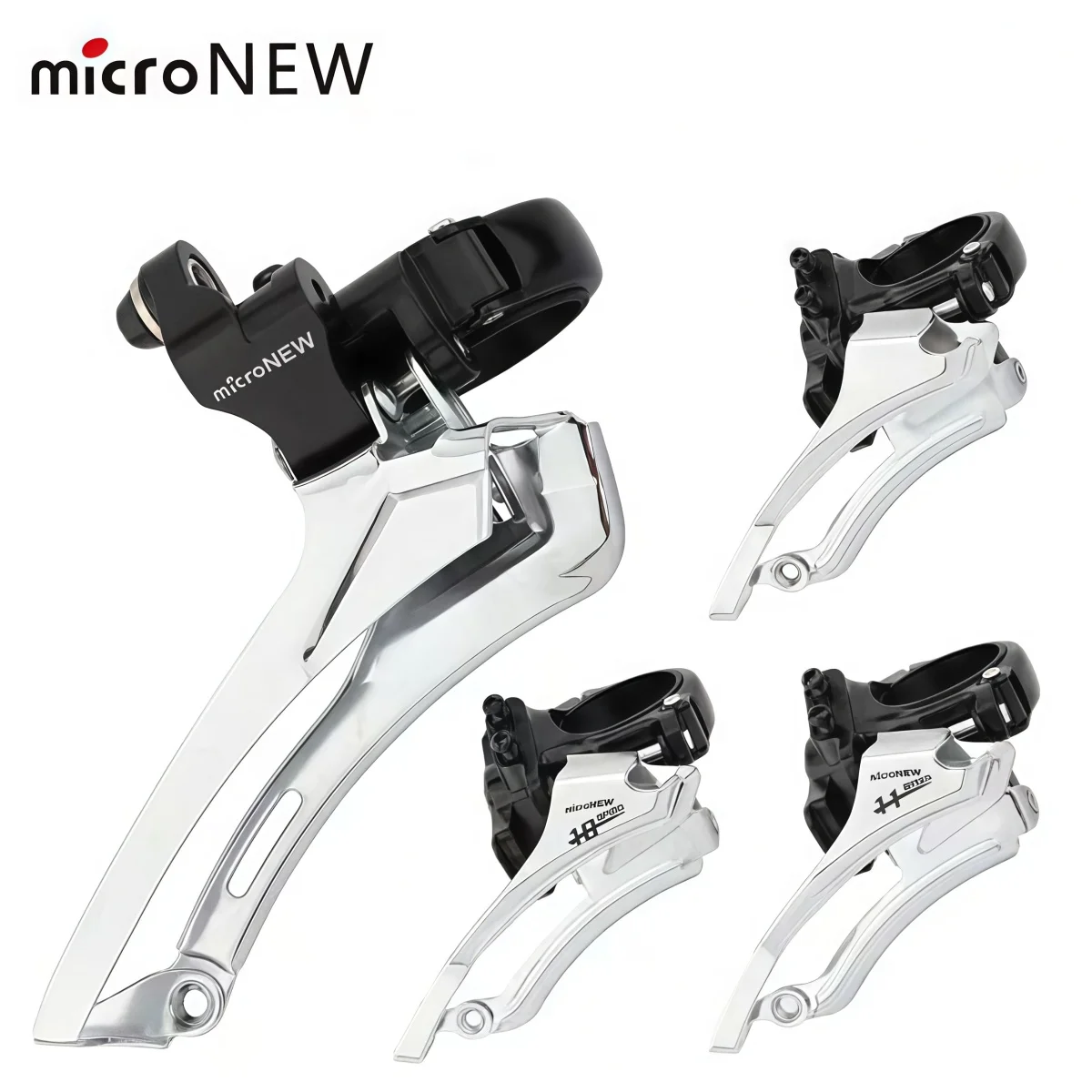 microNEW Front Derailleur For MTB / Road Bike 7 / 8 / 9 / 10 /11 Speed Drivetrains ( 31.8 / 34.9 mm Clamp Top / Bottom Pull )
microNEW Front Derailleur For MTB / Road Bike 7 / 8 / 9 / 10 /11 Speed Drivetrains ( 31.8 / 34.9 mm Clamp Top / Bottom Pull )