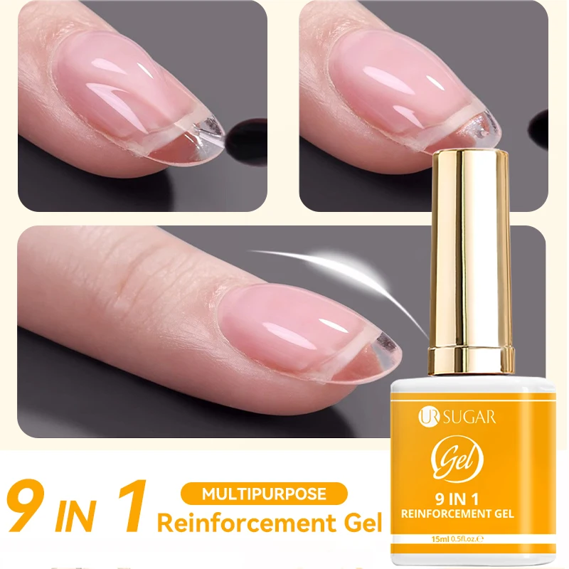 UR SUGAR 15 мл 9 в 1 армирующий гель-лак для ногтей Многофункциональный прозрачный УФ-гель для укрепления ногтей Строительство
UR SUGAR 15 мл 9 в 1 армирующий гель-лак для ногтей Многофункциональный прозрачный УФ-гель для укрепления ногтей Строительство