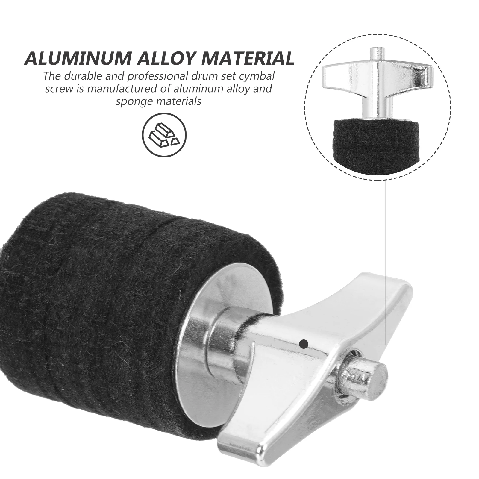 Cymbal Screw Percussion Mount Rod Drum Key Holder Snare Mounted Bracket Sponge Kit Professional Special
Cymbal Screw Percussion Mount Rod Drum Key Holder Snare Mounted Bracket Sponge Kit Professional Special