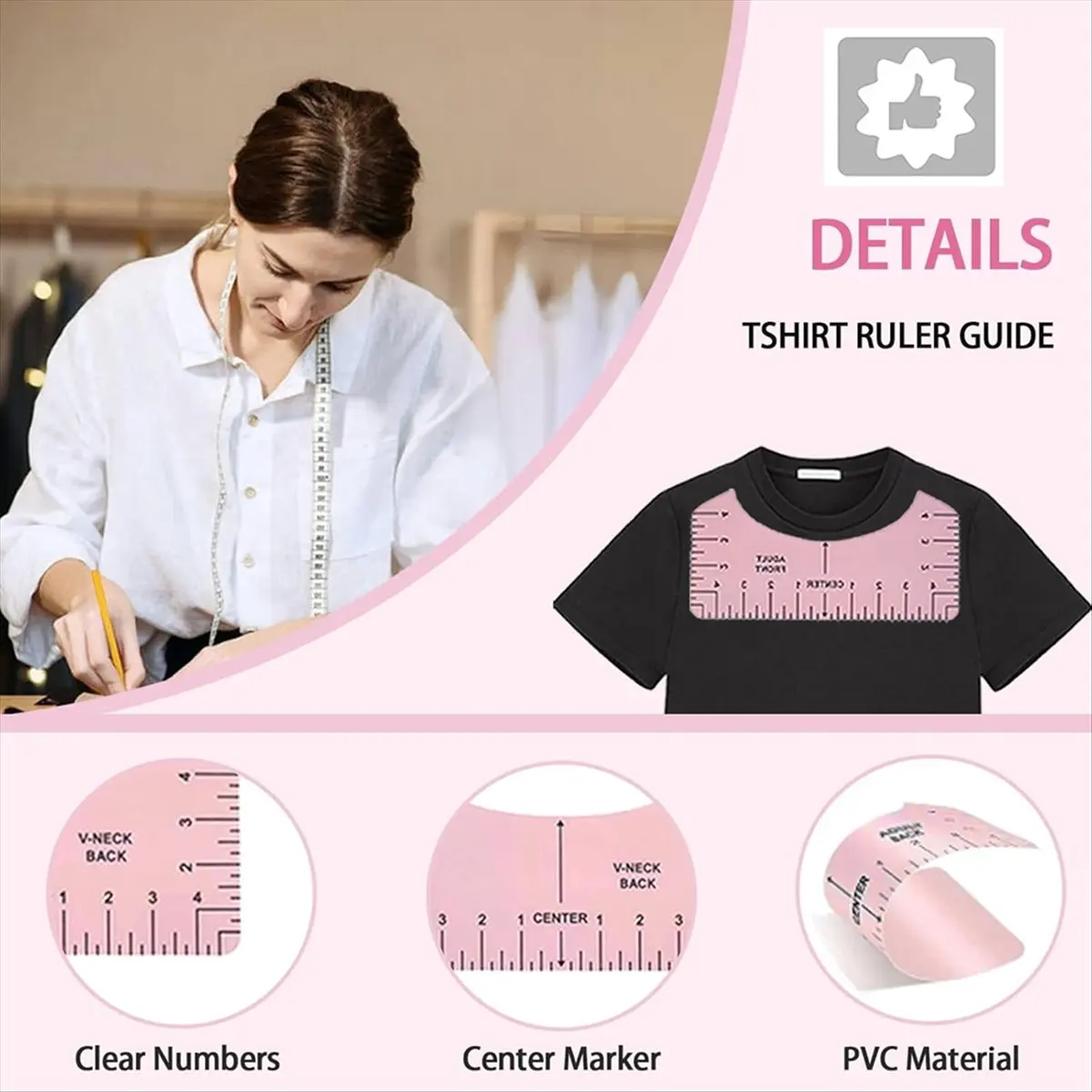 1set Sublimation Shirt Tool Kit for HTV Vinyl Craft B Hand Tool Set Metal+Plastic
1set Sublimation Shirt Tool Kit for HTV Vinyl Craft B Hand Tool Set Metal+Plastic