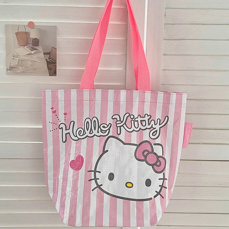Sanrio Hello Kitty Foldable Shopping Bag My Melody Kuromi Cinnamoroll Shoulder Handbag Tote Bag Eco-friendly Reusable Bag
Sanrio Hello Kitty Foldable Shopping Bag My Melody Kuromi Cinnamoroll Shoulder Handbag Tote Bag Eco-friendly Reusable Bag