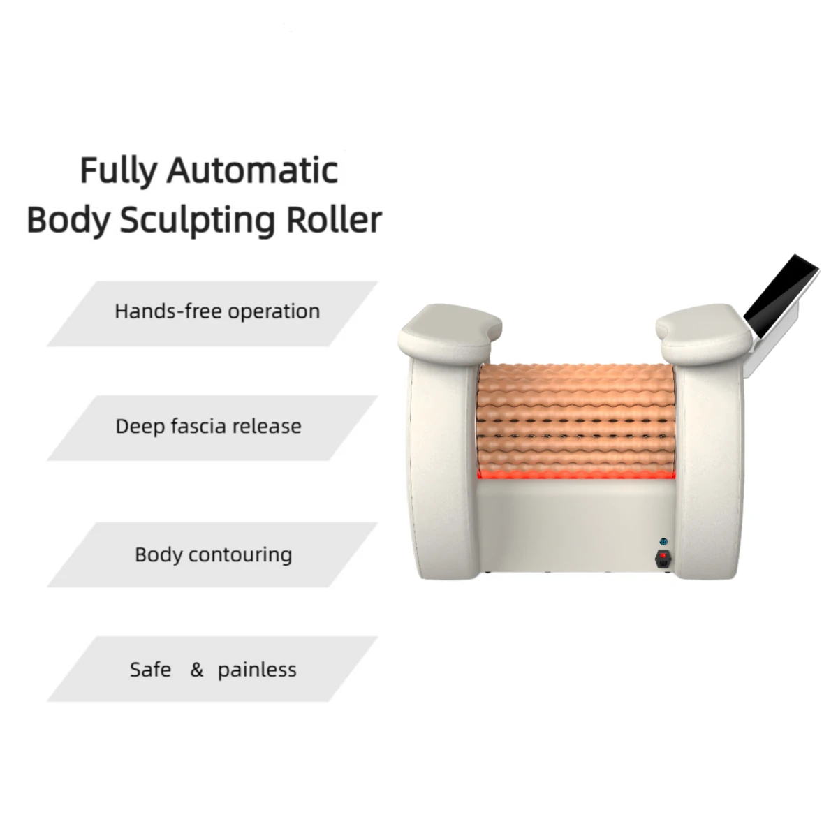 High Power Fully Automatic Body Sculpting Roller Machine 200 RPM Deep Tissue Massage Drainage Body Contouring For Home
High Power Fully Automatic Body Sculpting Roller Machine 200 RPM Deep Tissue Massage Drainage Body Contouring For Home