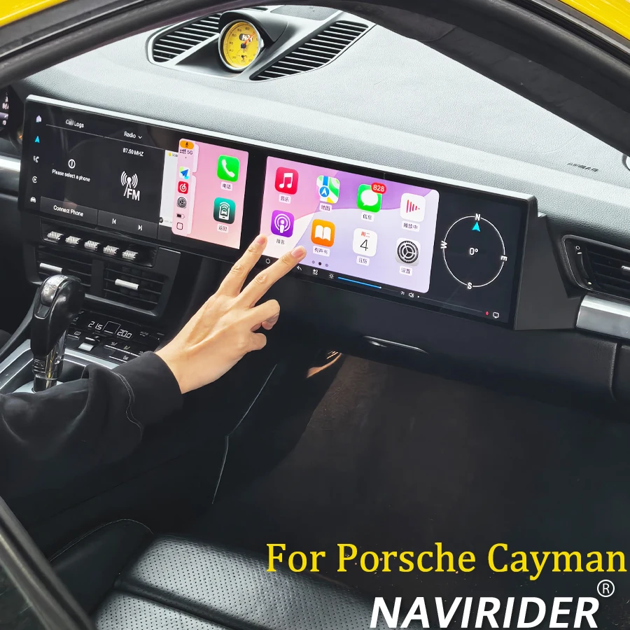 Auto Carplay For Porsche Cayman 911 991 987 For Porsche Boxster 997 2012-2023 Multimedia Android GPS Dual 12.3inch Car Radio
Auto Carplay For Porsche Cayman 911 991 987 For Porsche Boxster 997 2012-2023 Multimedia Android GPS Dual 12.3inch Car Radio