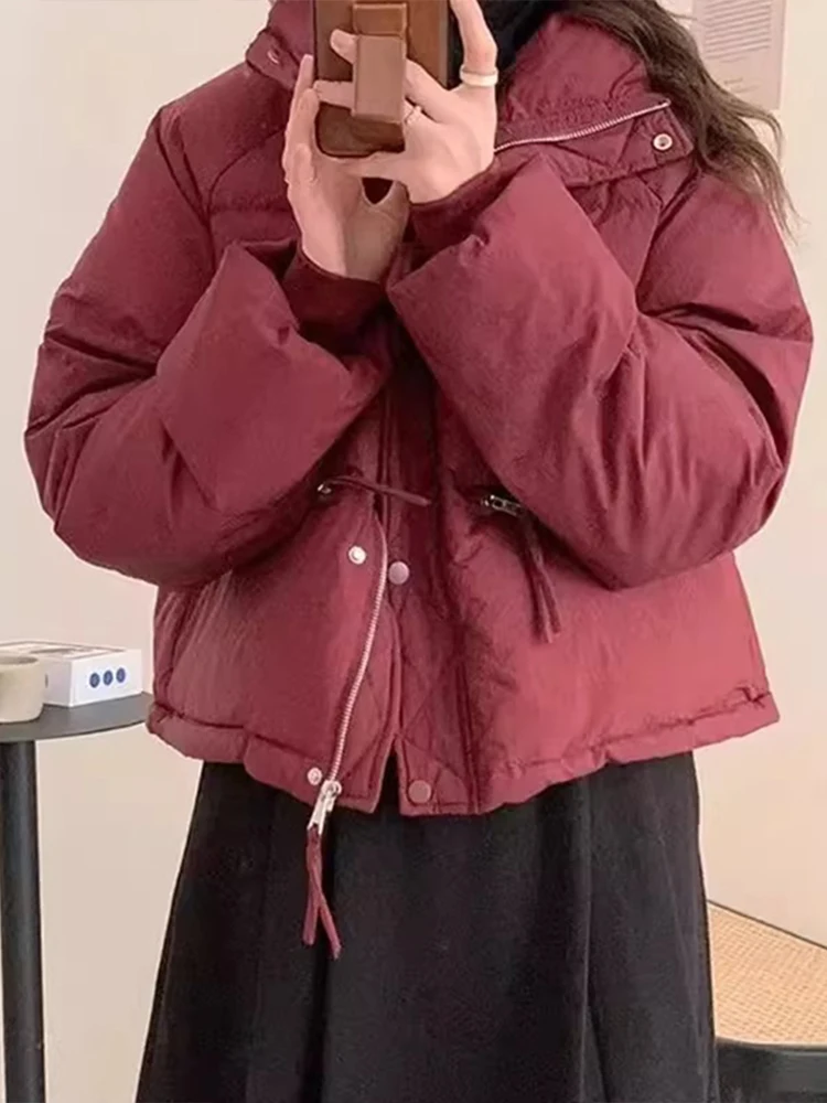 ort down Cotton Jaet Women's Red Winter New Sle Fluffy Warm Korean Loose Fit Coat Polyester Fiber Zipper Closure
ort down Cotton Jaet Women's Red Winter New Sle Fluffy Warm Korean Loose Fit Coat Polyester Fiber Zipper Closure