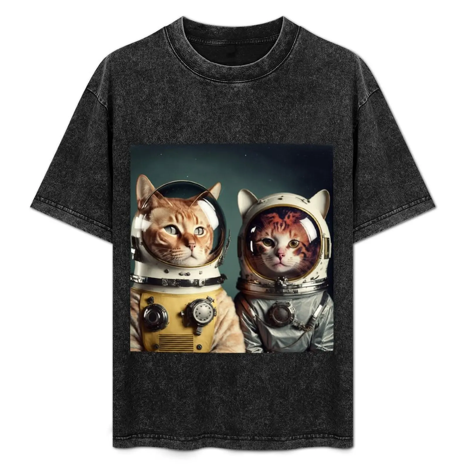 Catstronauts T-Shirt Halloween Casual T-Shirt
Catstronauts T-Shirt Halloween Casual T-Shirt