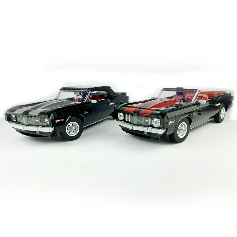 1456 деталей, технический конструктор 1:14, спортивный автомобиль Camaro Z/28 1969 года, ретро-модель для сборки, игрушки-конструкторы, подарок для детей
1456 деталей, технический конструктор 1:14, спортивный автомобиль Camaro Z/28 1969 года, ретро-модель для сборки, игрушки-конструкторы, подарок для детей