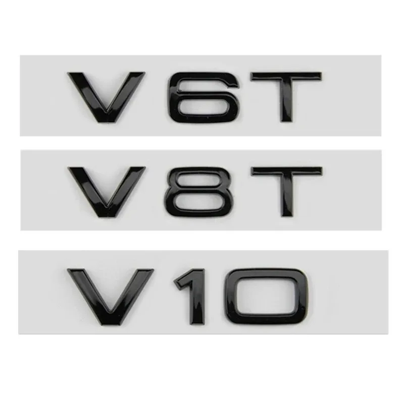 Car Styling ABS V6T V8T V10 Side Emblem Tail Rear Trunk Fender Badge Decal Sticker For A4 A3 A5 A6 Q3 Q5 Q7 A7 A8 Q2 Accessories
Car Styling ABS V6T V8T V10 Side Emblem Tail Rear Trunk Fender Badge Decal Sticker For A4 A3 A5 A6 Q3 Q5 Q7 A7 A8 Q2 Accessories