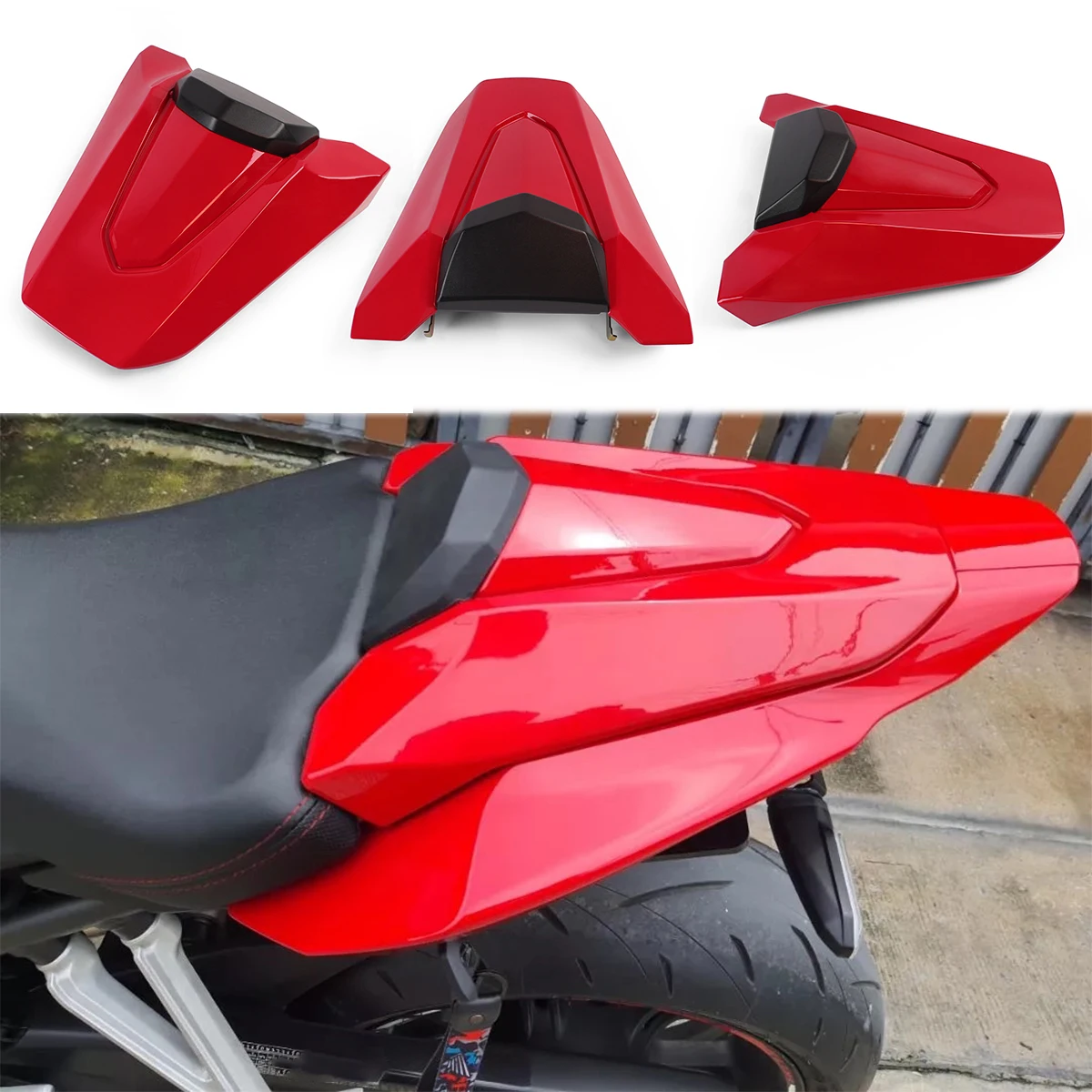 Rear Seat Cover Motorcycle Rear Passenger Pillion Fairing Seats Cowl CB 650R CBR 650R For Honda CBR650R CB650R 2024
Rear Seat Cover Motorcycle Rear Passenger Pillion Fairing Seats Cowl CB 650R CBR 650R For Honda CBR650R CB650R 2024