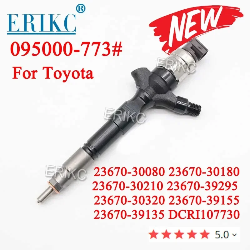 095000 -7730 095000 -7731 Новая дизельная форсунка в сборе 23670-30080 для Toyota Landcruiser Prado 3.0 D 1KD-FTV 23670-30320
095000 -7730 095000 -7731 Новая дизельная форсунка в сборе 23670-30080 для Toyota Landcruiser Prado 3.0 D 1KD-FTV 23670-30320