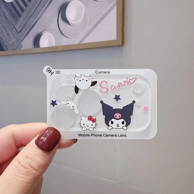 Sanrio Hello Kitty Cartoon Camera Lens Protector 9H HD Anti-Scratch Tempered Glass for iPhone 16 15 14 13 12 11 ProMax Mini Plus Sanrio Hello Kitty Cartoon Camera Lens Protector 9H HD Anti-Scratch Tempered Glass for iPhone 16 15 14 13 12 11 ProMax Mini Plus