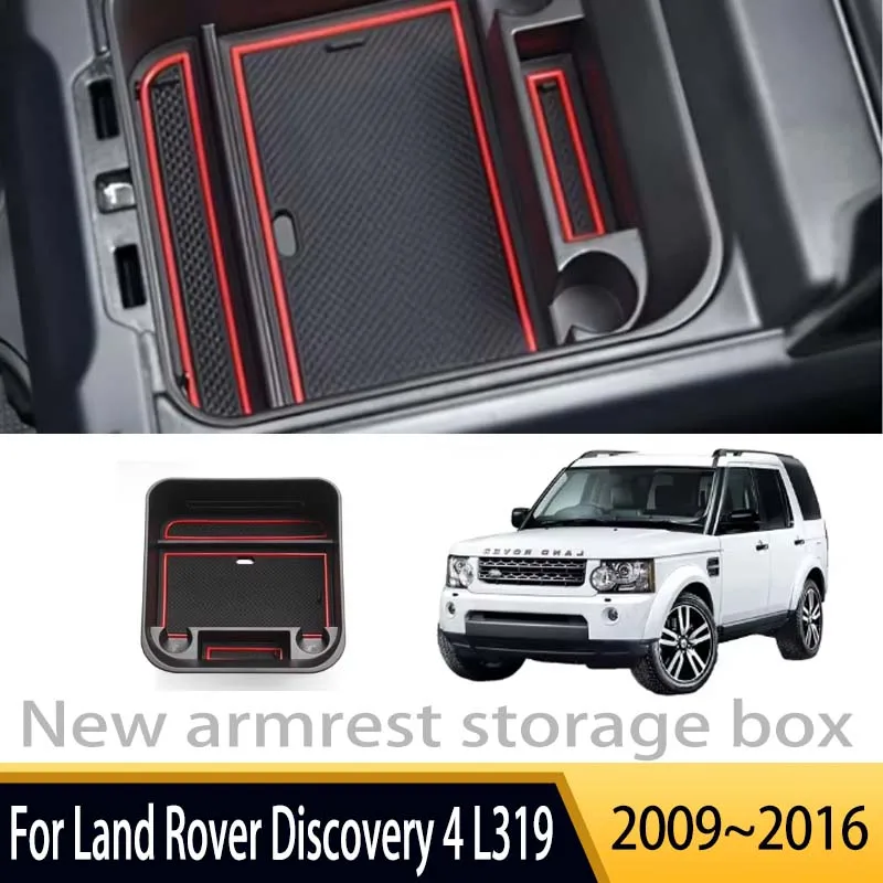 Автомобильные аксессуары для Land Rover Discovery 4 L319 2009 ~ 2016, консольный подлокотник, внутренний ящик для хранения, многофункциональное хранилище, автозапчасти
Автомобильные аксессуары для Land Rover Discovery 4 L319 2009 ~ 2016, консольный подлокотник, внутренний ящик для хранения, многофункциональное хранилище, автозапчасти