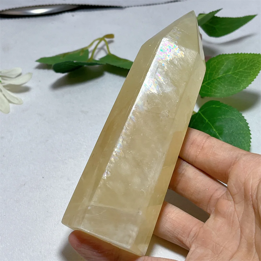 Crystal Natrual Stone Quartz Honey Tower Point Energy Stone Mineral Specimen Feng Shui Room Ornaments Desktop Decoration
Crystal Natrual Stone Quartz Honey Tower Point Energy Stone Mineral Specimen Feng Shui Room Ornaments Desktop Decoration