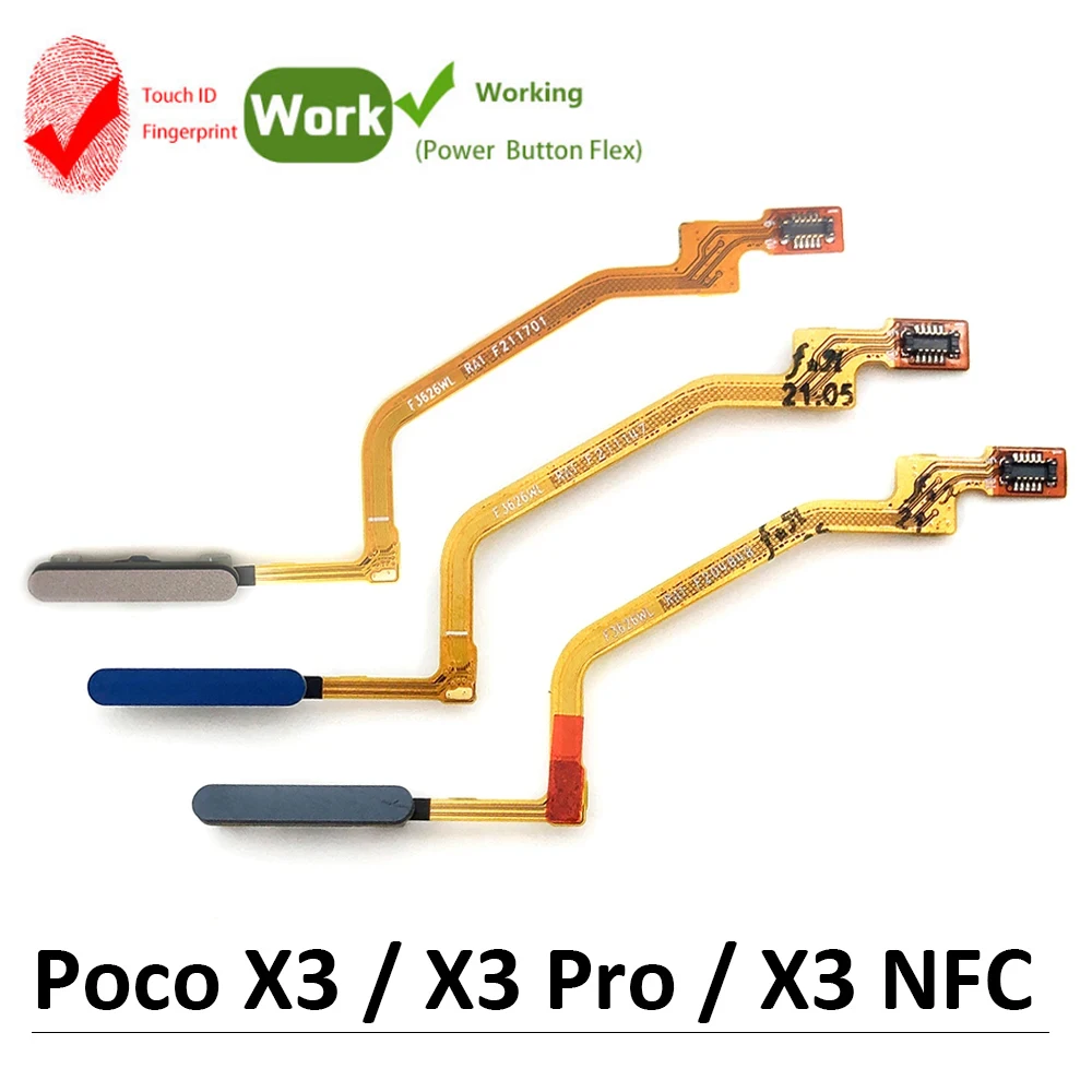 New For Xiaomi Poco X3 NFC Pro Home Button FingerPrint Touch ID Sensor Flex Cable Ribbon
New For Xiaomi Poco X3 NFC Pro Home Button FingerPrint Touch ID Sensor Flex Cable Ribbon