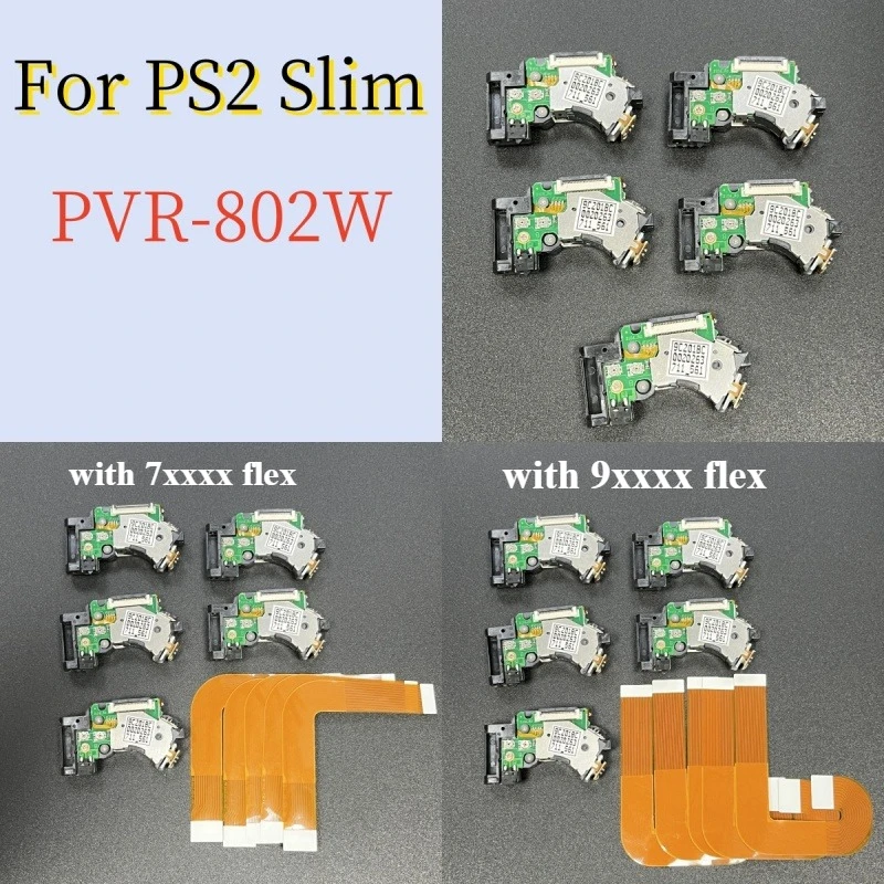 5PCS/Lot Made in China PVR-802W for Ps2 Slim 7000x 7500x 7700x 7900x 9000x Laser Lens Reader Optical Pvr 802 802w with Flex
5PCS/Lot Made in China PVR-802W for Ps2 Slim 7000x 7500x 7700x 7900x 9000x Laser Lens Reader Optical Pvr 802 802w with Flex