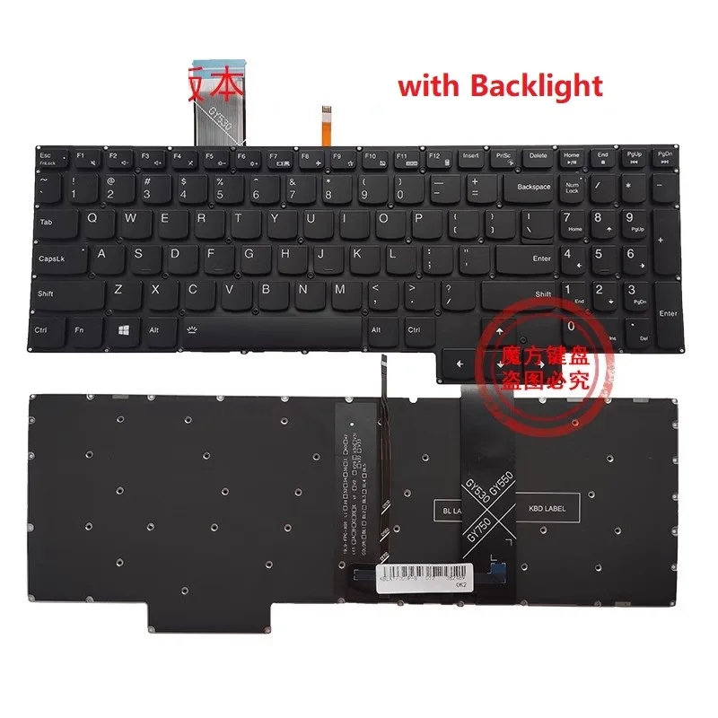 Новая американская клавиатура для LENOVO Y7000 Y7000P R7000 2020 2021, подсветка клавиатуры ноутбука
Новая американская клавиатура для LENOVO Y7000 Y7000P R7000 2020 2021, подсветка клавиатуры ноутбука