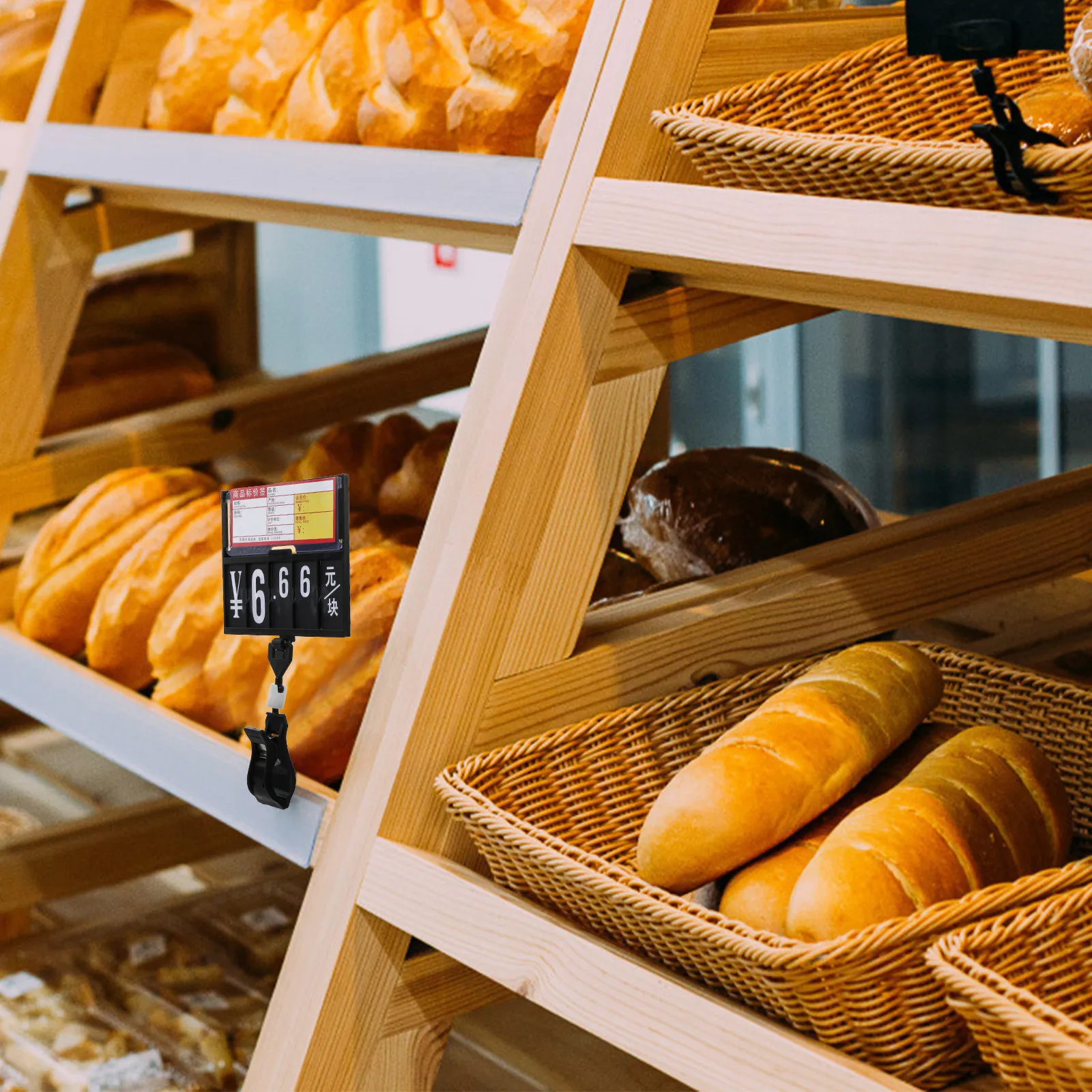 2Pcs Clip-on Price Boards Large Clear Display for Supermarkets Shopping Malls Hypermarkets Easy Clamp Stable
2Pcs Clip-on Price Boards Large Clear Display for Supermarkets Shopping Malls Hypermarkets Easy Clamp Stable