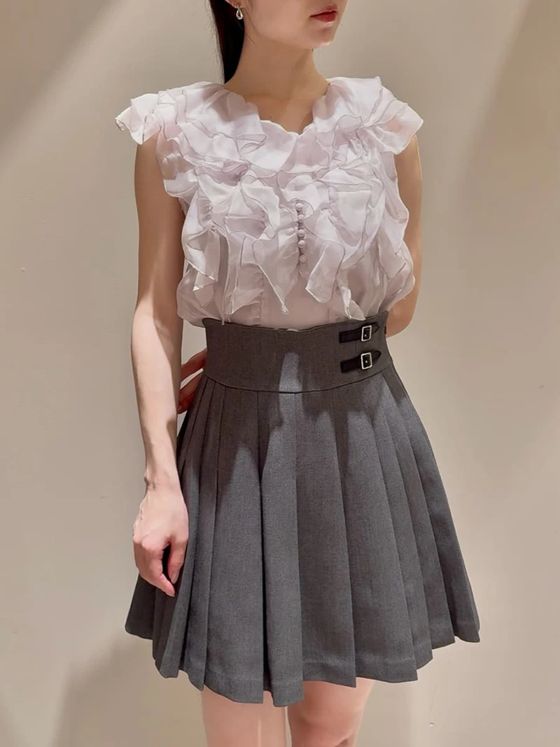 High Waist A-Line Skirt Pleated Half-length B25117 Autumn Winter New Fashionable Versatile Japanese Style Women's Skirt
High Waist A-Line Skirt Pleated Half-length B25117 Autumn Winter New Fashionable Versatile Japanese Style Women's Skirt