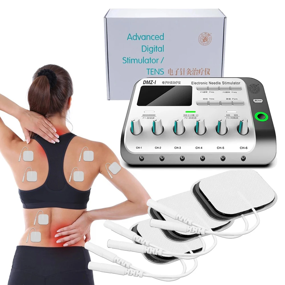 Full Body EMS Electric Muscle Stimulator 6 Output Channel Acupuncture Needle Moxibustion Physiotherapy TENS Massager Machines
Full Body EMS Electric Muscle Stimulator 6 Output Channel Acupuncture Needle Moxibustion Physiotherapy TENS Massager Machines
