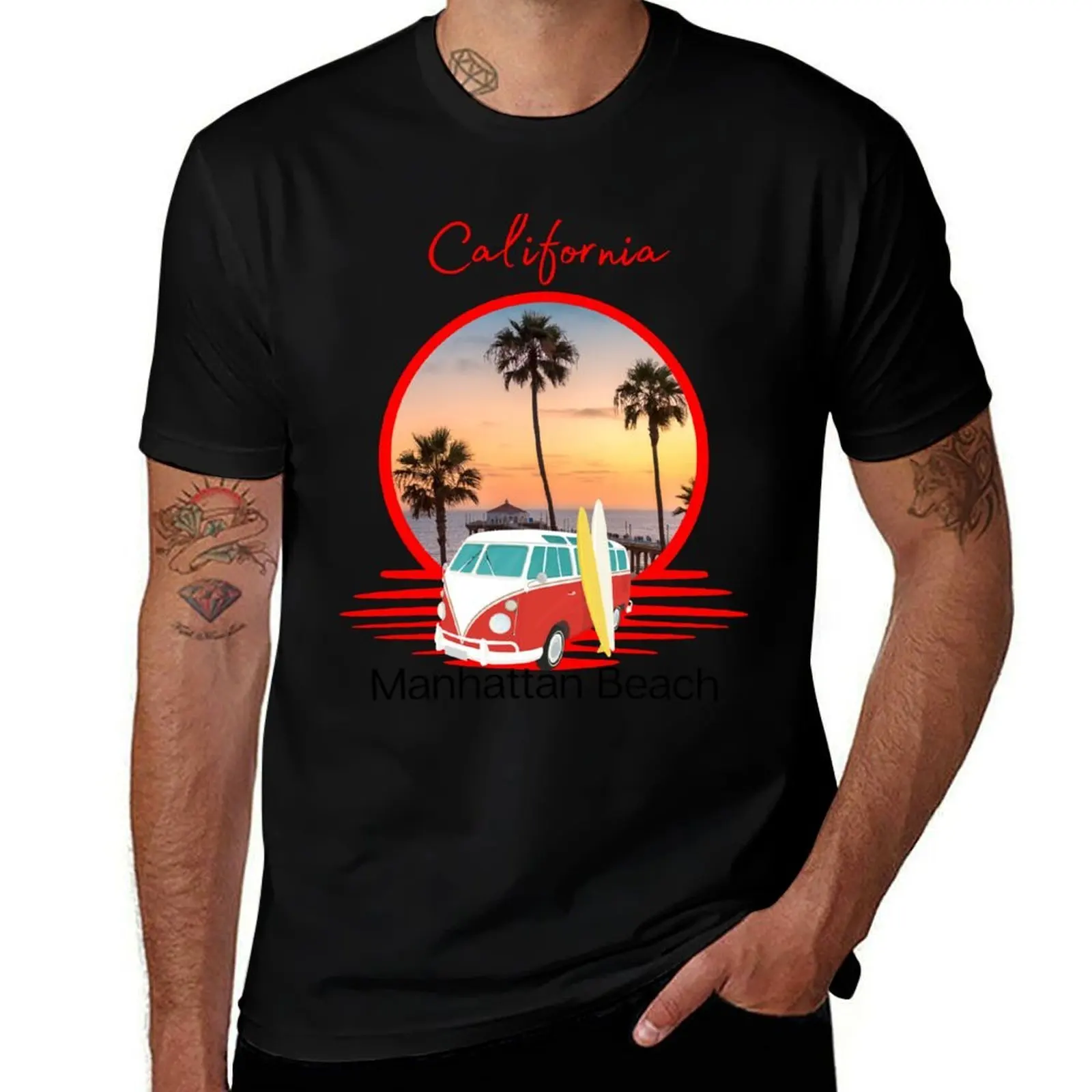 Manhattan Beach California T-Shirt Basic Plain Tee for Spring and Summer
Manhattan Beach California T-Shirt Basic Plain Tee for Spring and Summer