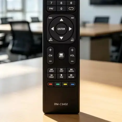 1 x Universal Remote Control Unit RM-C3402 for JVC TV Models LT-32N370A LT-32N386A LT-40N570A LT-50N590A LT-50N790A LT-55N550A
1 x Universal Remote Control Unit RM-C3402 for JVC TV Models LT-32N370A LT-32N386A LT-40N570A LT-50N590A LT-50N790A LT-55N550A