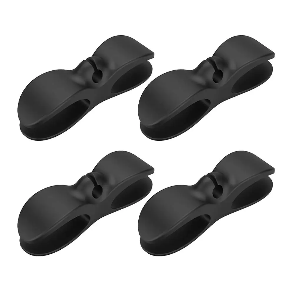 4pcs Power Cord Holder TPU Silicone Strong Adhesive Kitchen Bedroom Office Cable Organizer Clips Wire Management Winder Black
4pcs Power Cord Holder TPU Silicone Strong Adhesive Kitchen Bedroom Office Cable Organizer Clips Wire Management Winder Black